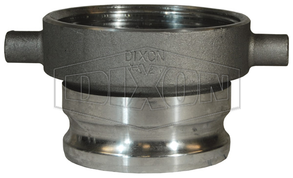 Cam & Groove Adapter x Railroad Tank Car Connection